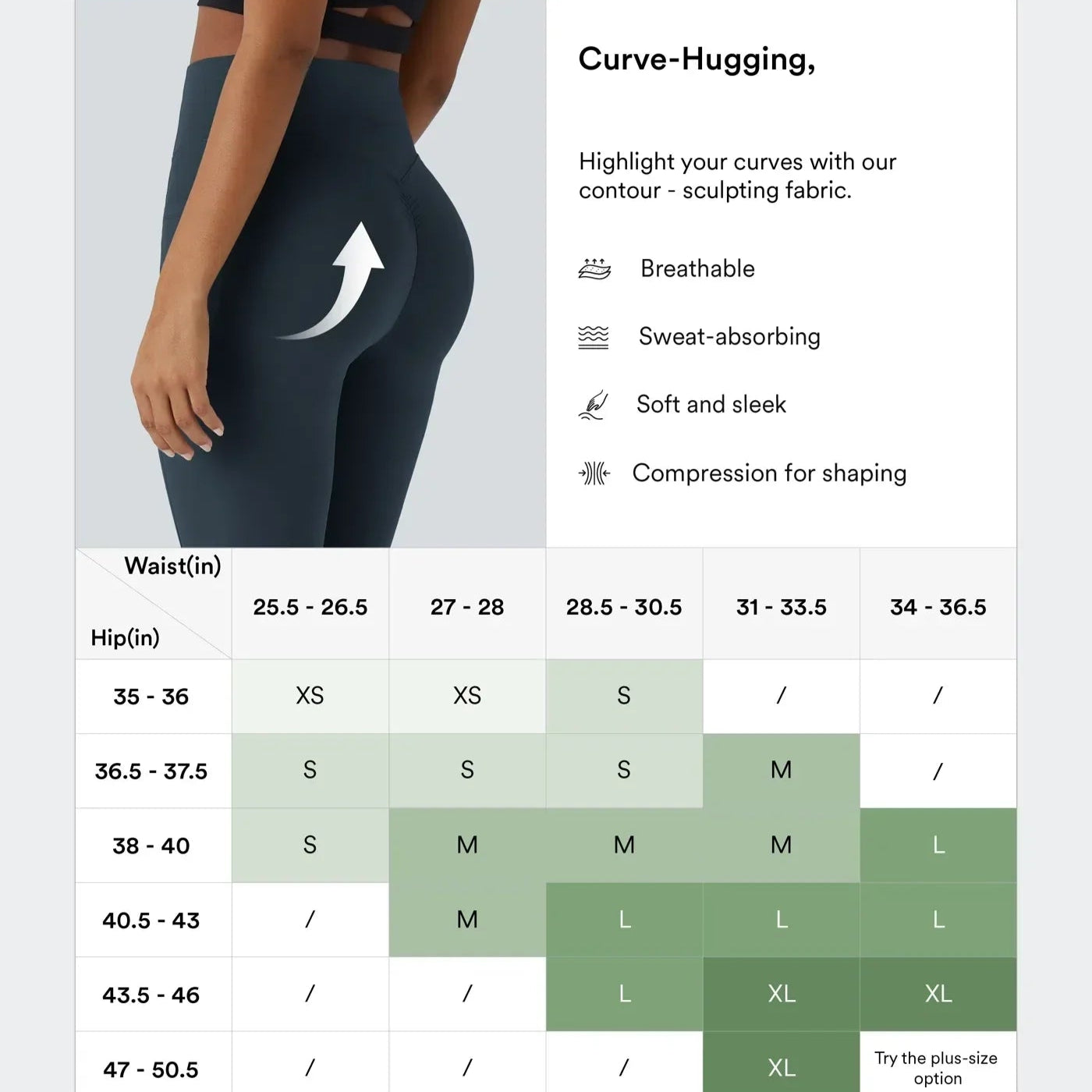 TheFitara UltraSculpt™️ SoCinched High Waisted Scrunch Butt Lifting Tummy Control Pocket Shaping Training Leggings